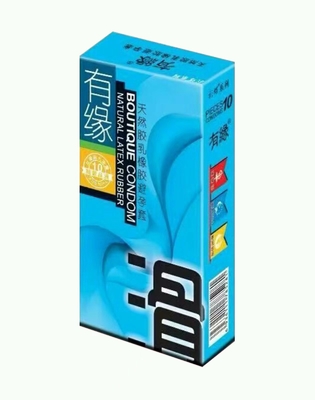 Preservativos lubrificados de longa duração para intimidade segura e duradoura em várias cores