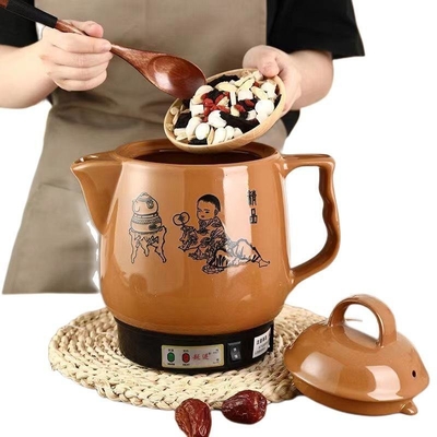 Pot automático de ervas para a medicina tradicional chinesa Uma combinação perfeita de cultura