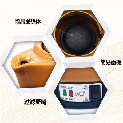 Pot de sopa de medicina tradicional chinesa com design conveniente
