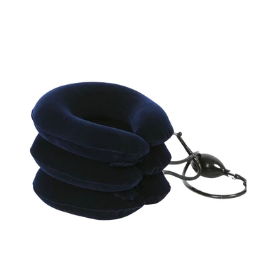 Centro de reabilitação portátil Vertebra de lã completa Tractor Neck Pillow para tração