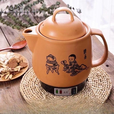 5 anos de vida útil Sopa de ginseng, panela com cortes de energia totalmente automáticos e ervas chinesas