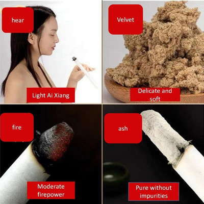 30 1 Moxibustição de faixa de proporção de fumaça multifuncional Moxa Stick com Chen Airong Ingrediente