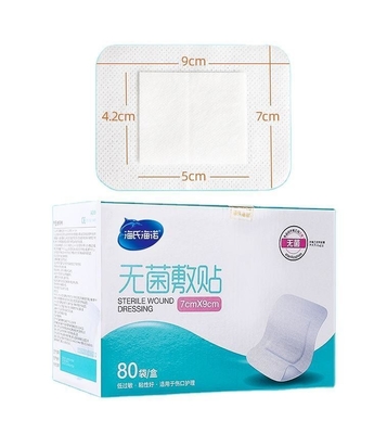10cm*15cm curativo de alginato para tratamento de feridas cirúrgicas CE certificado e altamente eficaz
