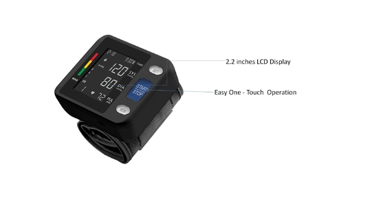 Easy Shuttle Operar Digital Pulso Monitor de Pressão sanguínea CE Esfigmomanômetro para Casa