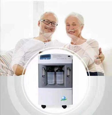 Máquina de oxigénio de duplo fluxo Atomização doméstica Gerador de oxigénio médico de 10 litros
