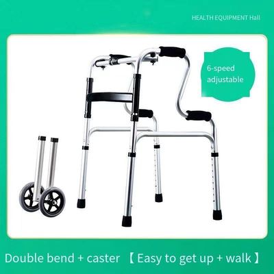 Caminhador com deficiência com colchões antiderrapante para os pés e ajuda para caminhar com almofada de material PP