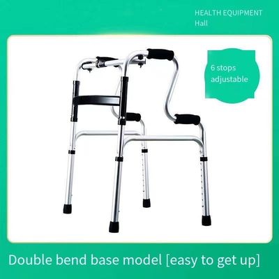 Caminhador com deficiência com colchões antiderrapante para os pés e ajuda para caminhar com almofada de material PP