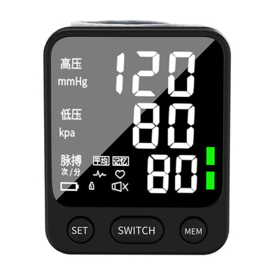 JSL-W501 Monitor de pressão arterial do pulso com esfigmomanômetro digital