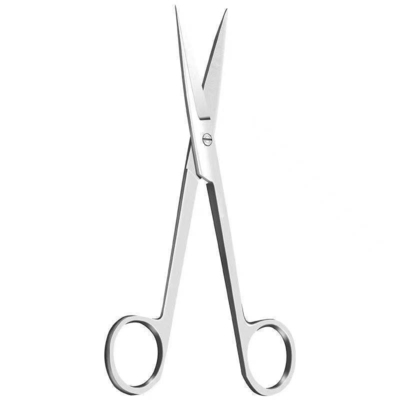 18cm de remoção de pelos do nariz com instrumentos cirúrgicos profissionais de aço inoxidável