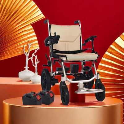 Silla de rodas portátil e de embarque em avião HBLD3-C com acionamento elétrico para reabilitação