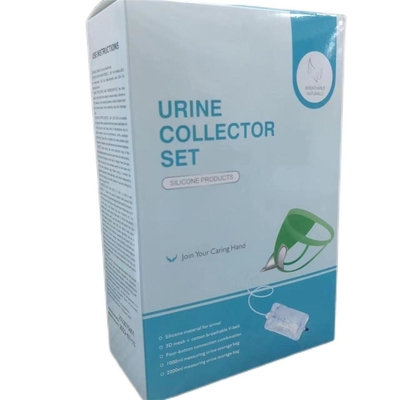 Cateteres urinários externos personalizados Saco de urina portátil de luxo 2000 ml para uso médico