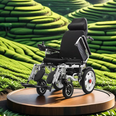 Scooter automático de encosto alto com reclinação completa e excelente mecanismo de dobragem