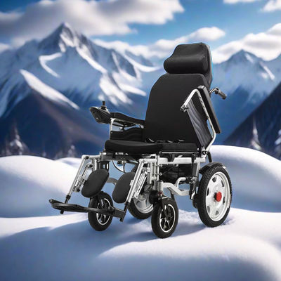 Cadeira de rodas dobrável para uso médico Classe II Classificação de instrumentos 120 kg Peso de carga