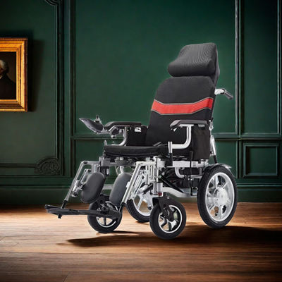 Cadeira de rodas motorizada de 12A 500W com bateria de chumbo-ácido selada CE ISO 13485 Certificado