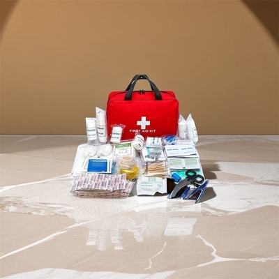 Kit de primeiros-socorros de emergência personalizado para automóveis para casas de hotéis Certificação reutilizável CCC e ISO9000