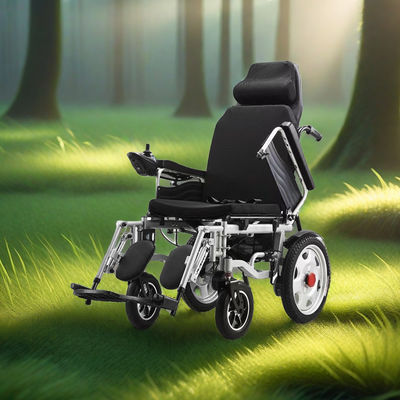 Cadeira de rodas de elevação de potência profissional de grau médico com dimensões globais de 108*67*91cm