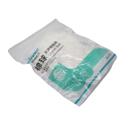Bolas de algodão médico absorvente refinado embalagem 100 g Composição do produto 100% algodão puro
