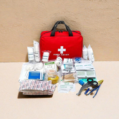 Kit de primeiros socorros de emergência de sobrevivência com a norma EN 149 -2001 A1-2009