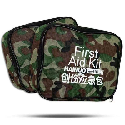 Saco de camuflagem Kit de primeiros socorros portátil para trauma tático médico de emergência ao ar livre