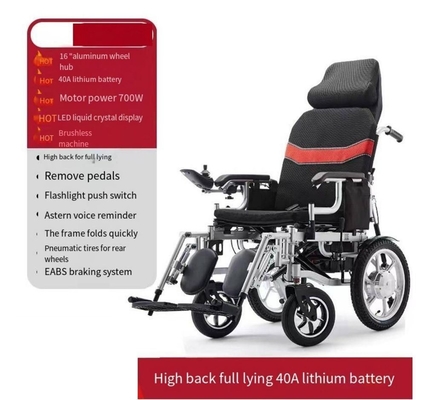 24V Voltagem Dehao Nenhuma Cadeiras de rodas Elétrica para Médico 108*67*91cm Dimensões