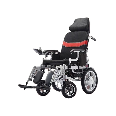 24V cadeira de rodas de plástico dobrável para equipamento de exercícios de reabilitação médica na Amazon