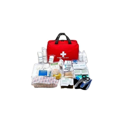 Kit de Emergência de Primeiros Socorros ao Ar Livre Equipamento Médico de Acampamento de Sobrevivência Saco com Materiais