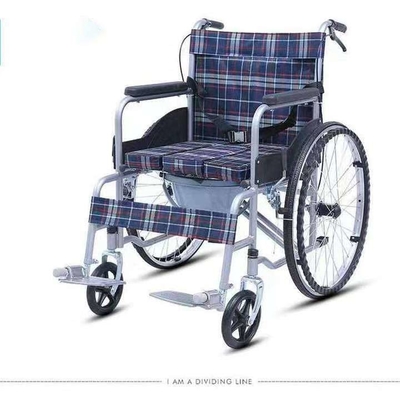 Hospital Idosos Cadeira de rodas manual dobrável leve