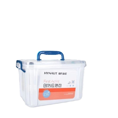 Kit de primeiros socorros de emergência portátil impermeável de 156 peças, certificado CE