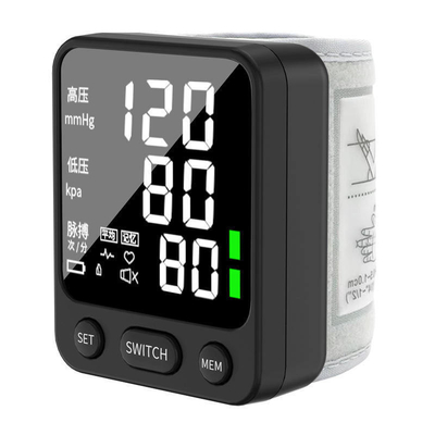 Fornecedor de alimentação por enxaguante Tipo de pulso Medidor digital automático de pressão para a gama de medição 60-240