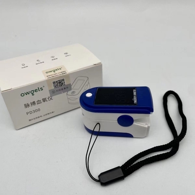 PD300 Equipamento de Ambulância Oximetrô de Pulso da ponta dos dedos com exibição a cores em azul