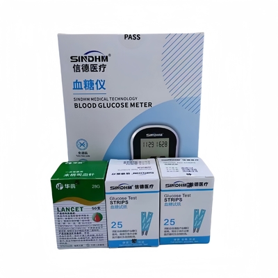 Kit de testes de glicose no sangue com código livre de melodia dentro de auto-teste de açúcar no sangue