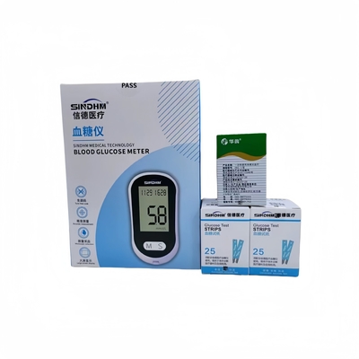 Kit de testes de glicose no sangue com código livre de melodia dentro de auto-teste de açúcar no sangue