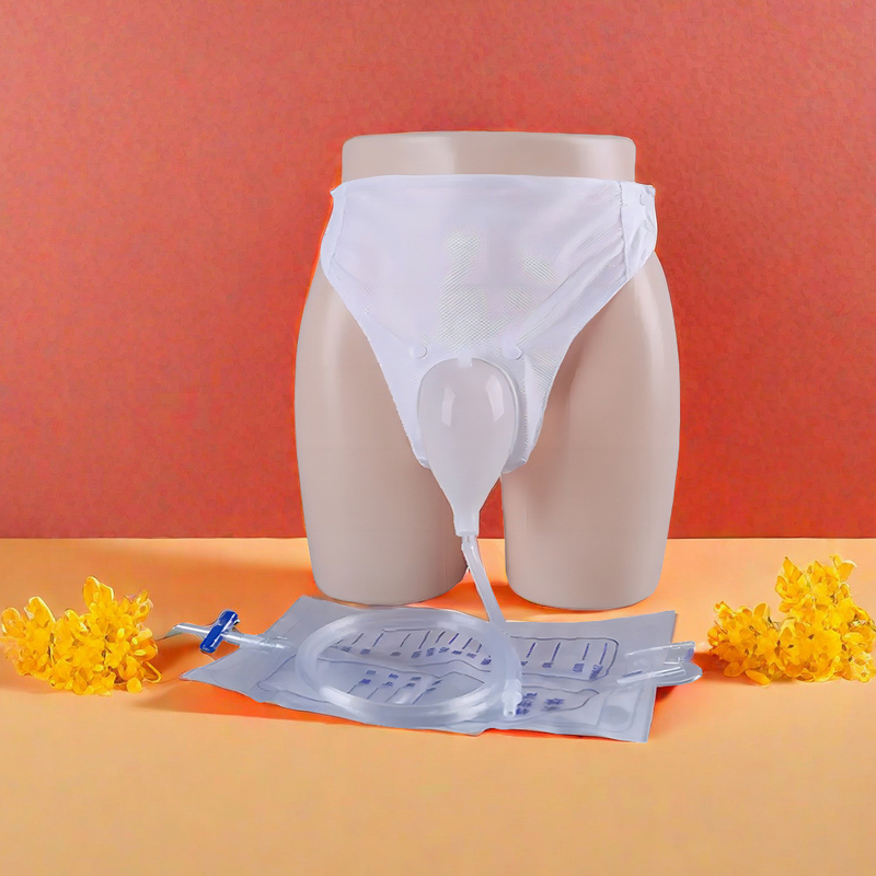 Saco de coleta de urina masculina para casa pronto para envio e certificado CE