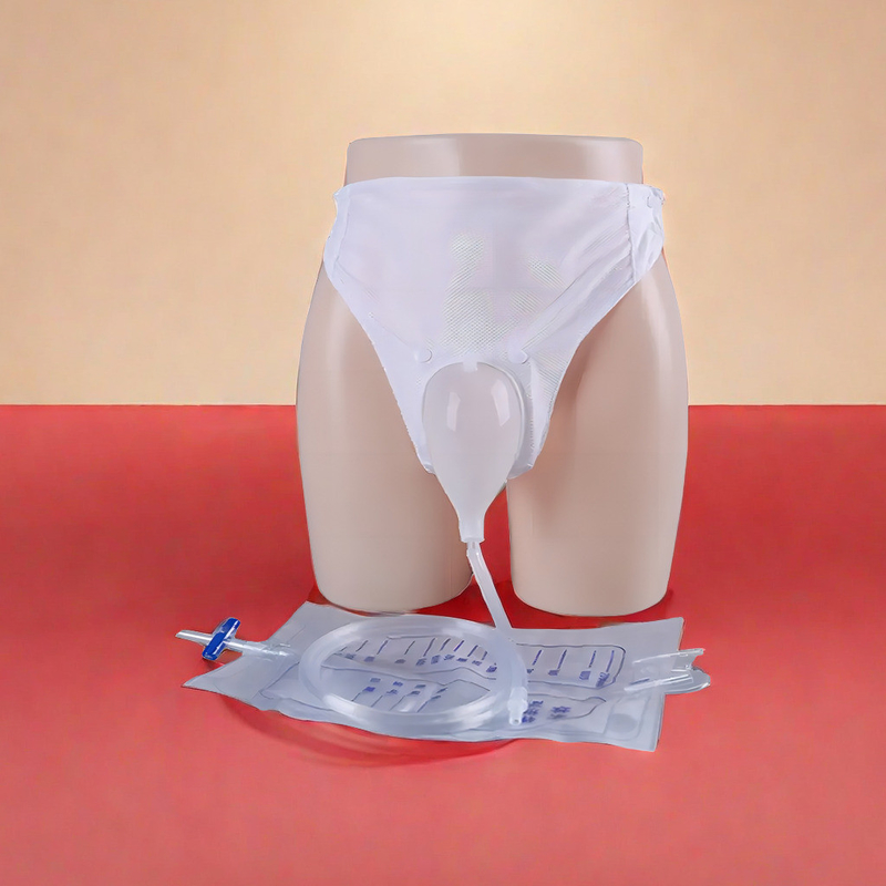 Soft Edge Design Saco urinário pediátrico portátil para homens universal e à prova de vazamento