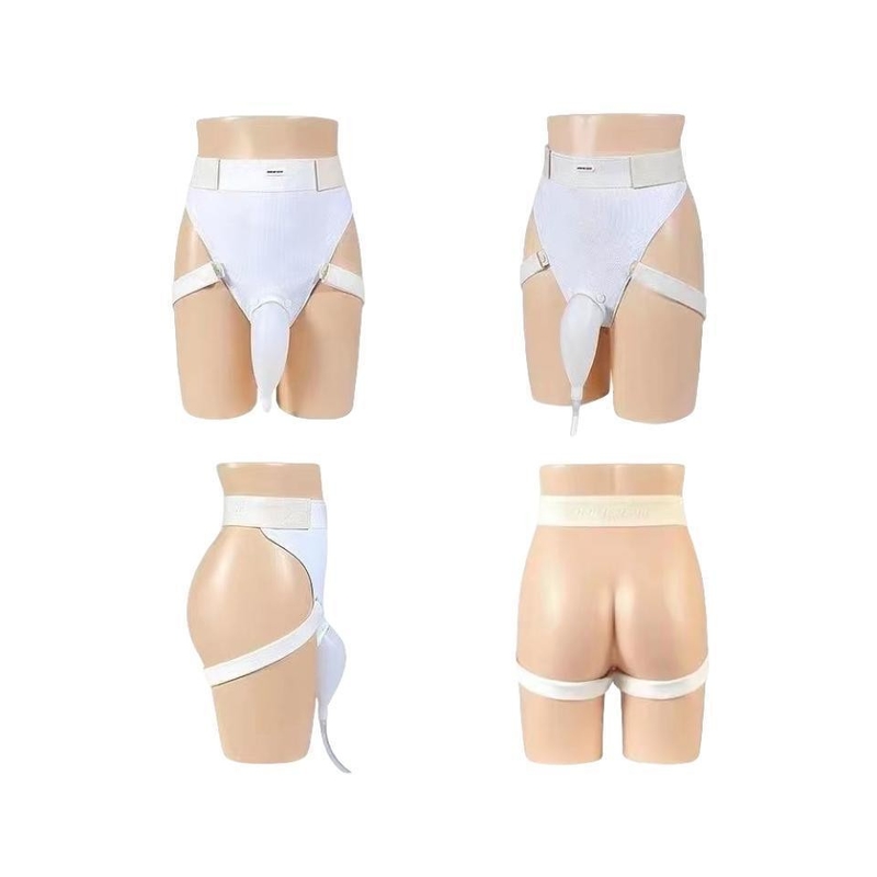 Recolha de urina conveniente para a atrofia senil em homens e mulheres