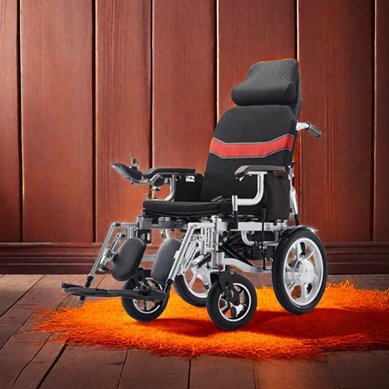 24V Voltage Drive Rollator cadeira de rodas para casa leve 120kg peso de carga