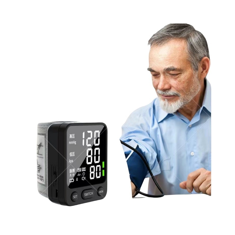 GB/T18830-2009 Padrão W501 Medidor de pressão arterial digital de pulso para fácil monitorização